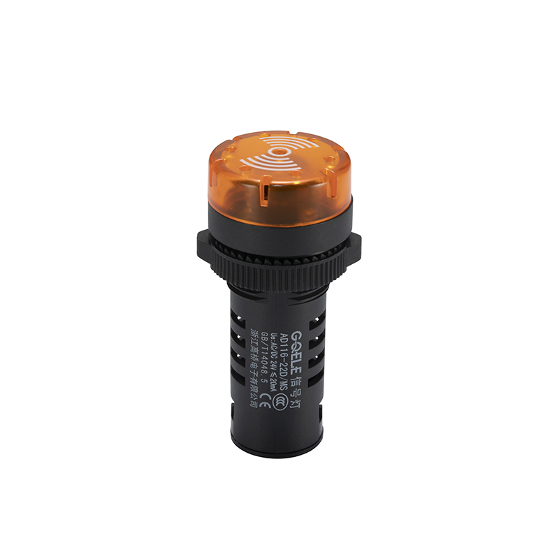 AD116-22D 22mm Signal Light LED Flashing Buzzer-4