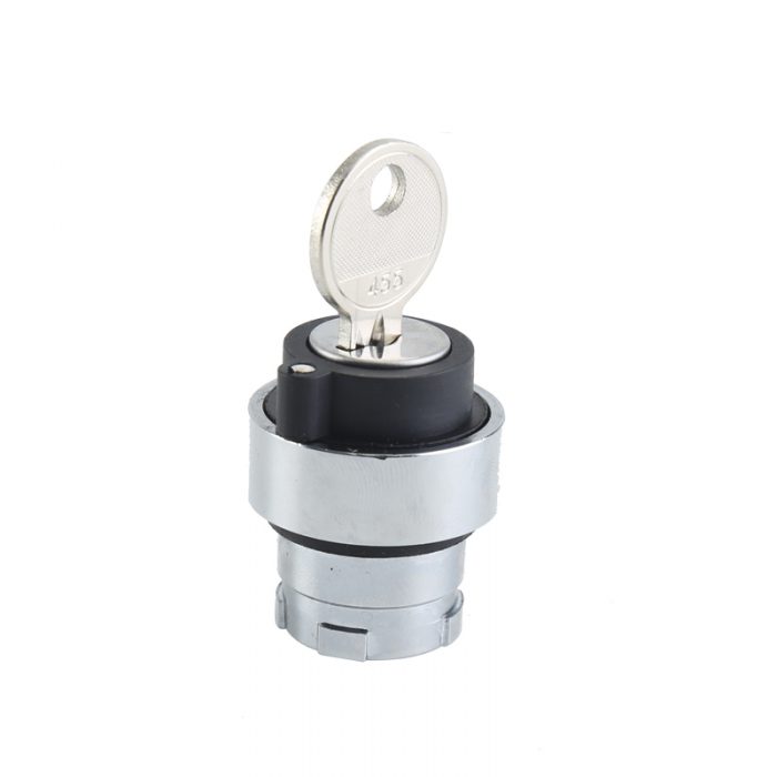 GXB2-BG2 Maintained 2- position Metal Key-operated Push Button Head