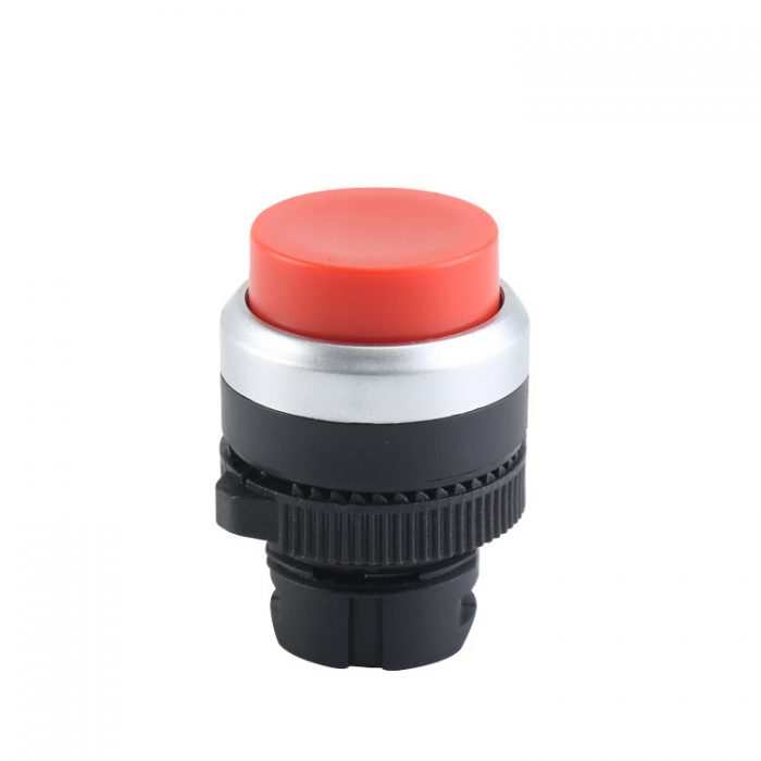 LA115-5-H Plastic Red Extended Push Button Head Without Light