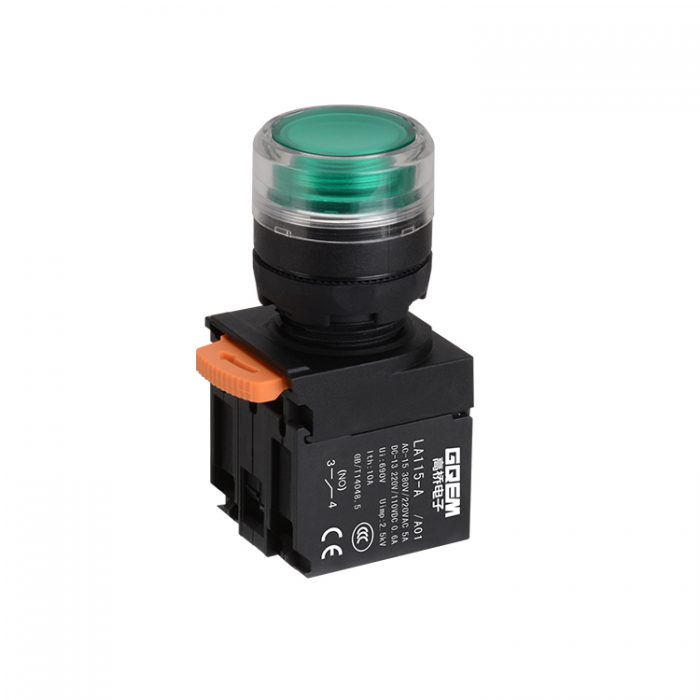 LA115-A5-11HFD-A01 1NO&1NC Momentary Higher Flush Push Button