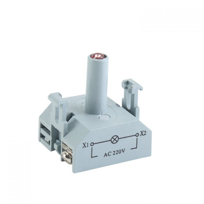 LA115-B-D Plastic Lamp Block Holder With LED Light