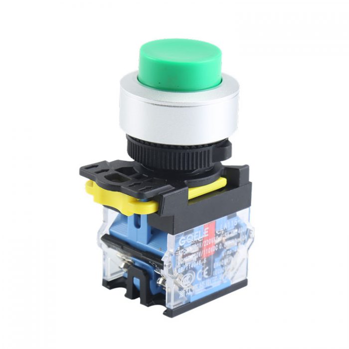 LA115-B5-11EH 1NO&1NC 30mm Momentary Extended Flush Push Button