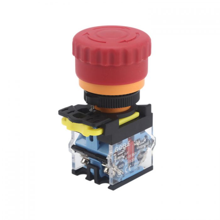 LA115-B5-11ZT 1NO&1NC Φ40 Twist Or Pull Release Emergency Stop Push Button