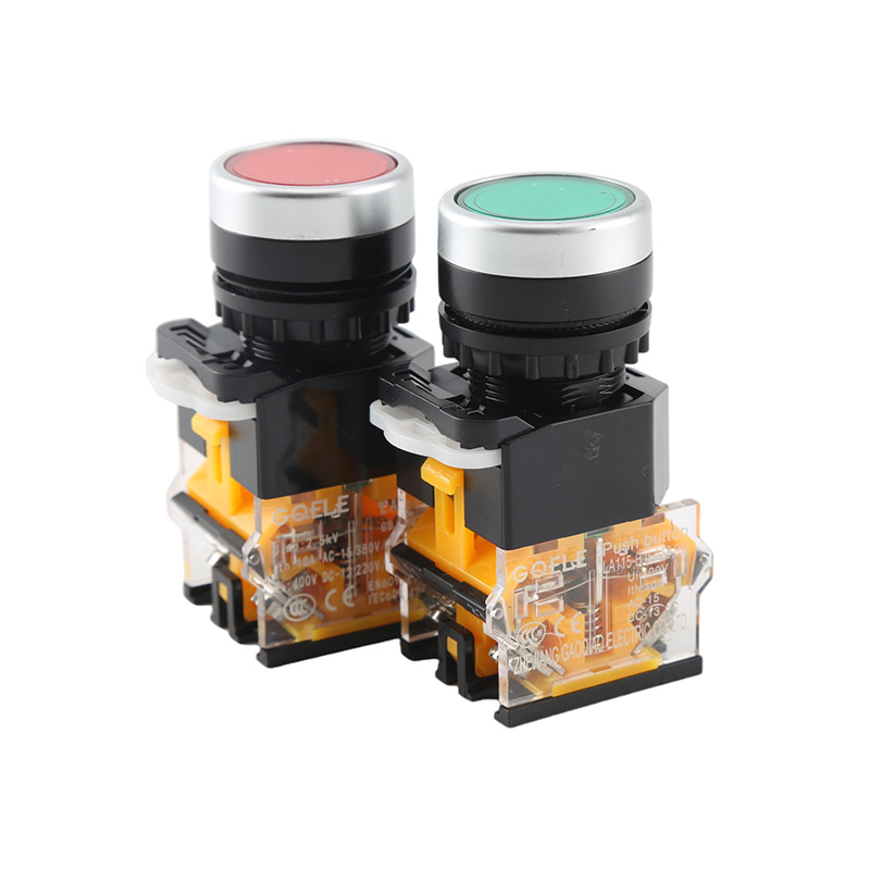 LA115-B8-11BN Plastic Flush Push Button Switch-3