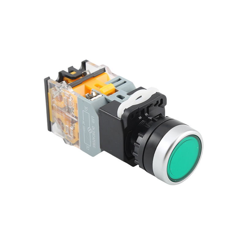 LA115-B8-11D Momentary Illuminated Flush Push Button