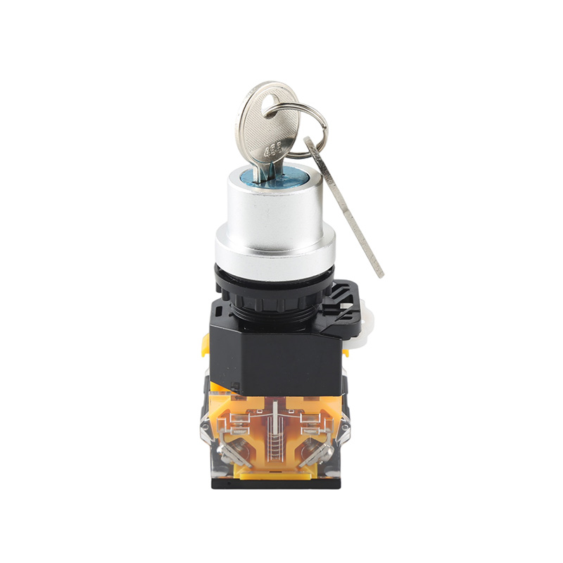 LA115-B8-11Y 22mm Key Selector Push Button Switch