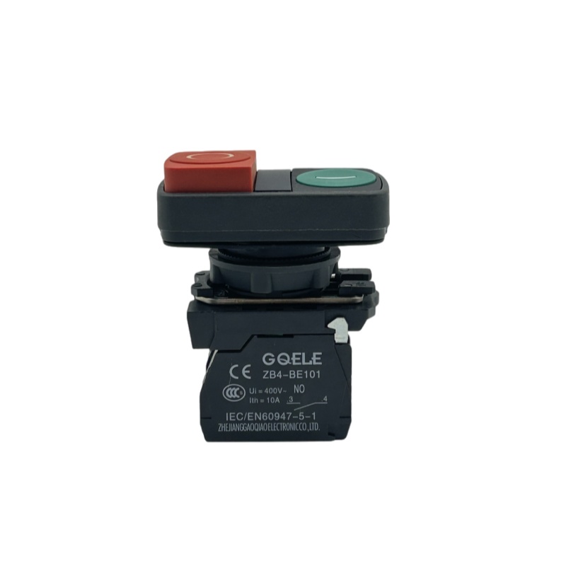GQ.ELE ZB4-BE101 Dual-Position Illuminated Push Button Switch